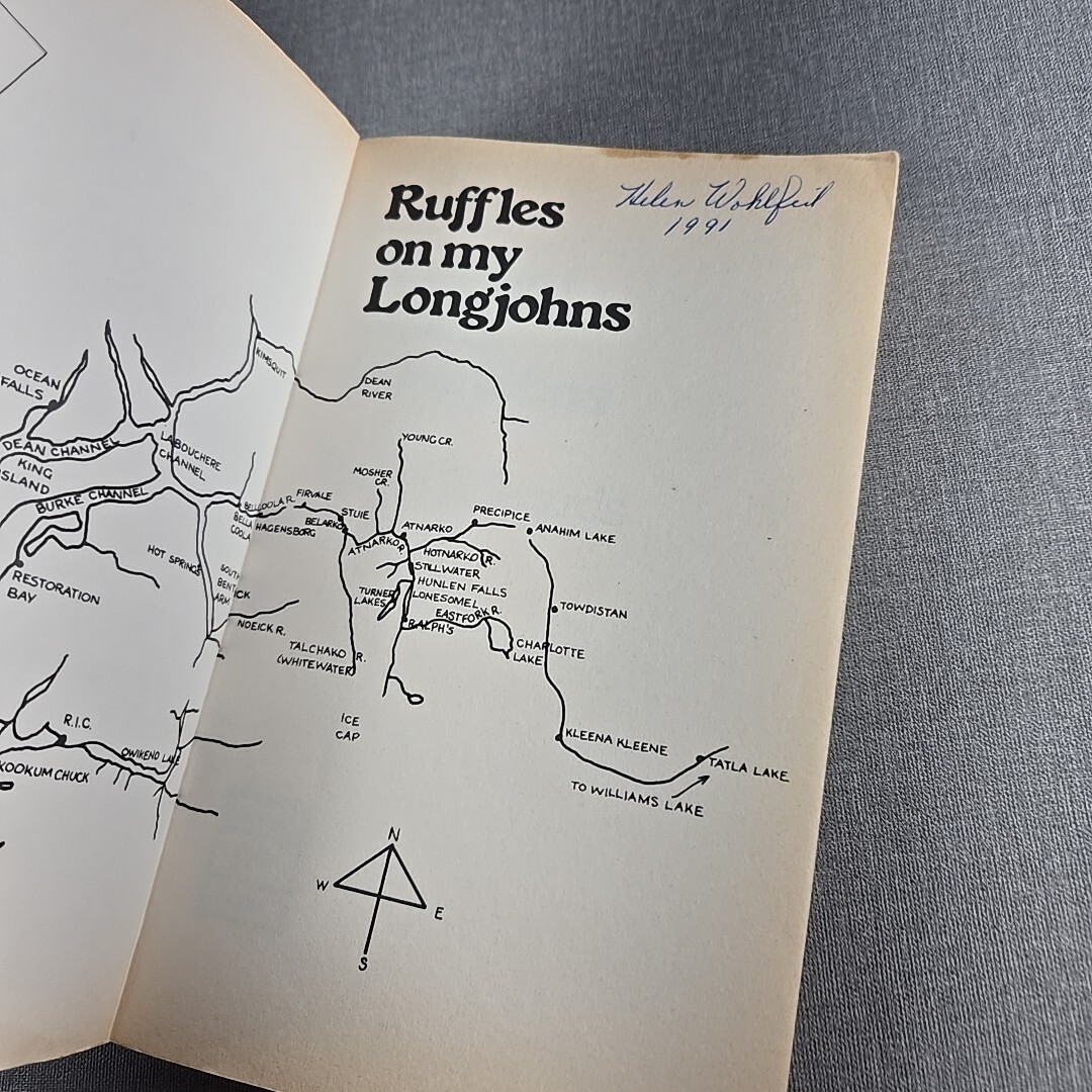 Ruffles on My Longjohns Isabel Edwards 1991 Vintage Trade Paperback Book