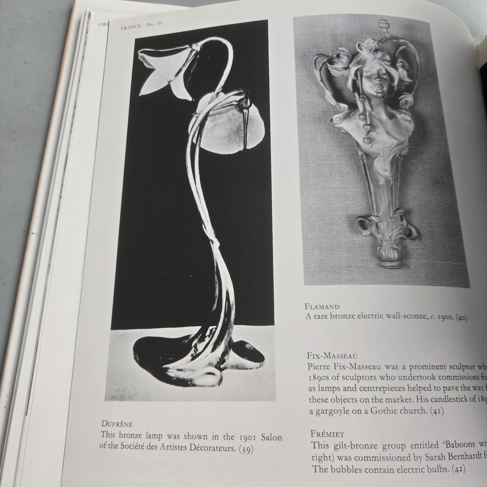 Art Nouveau and Art Deco Lighting by Alastair Duncan 1st Ed HCDJ 1978