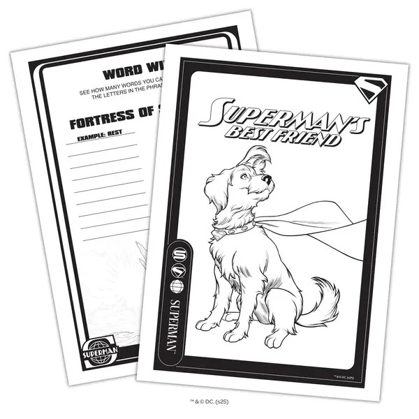 Bendon Publishing Superman Jumbo Book