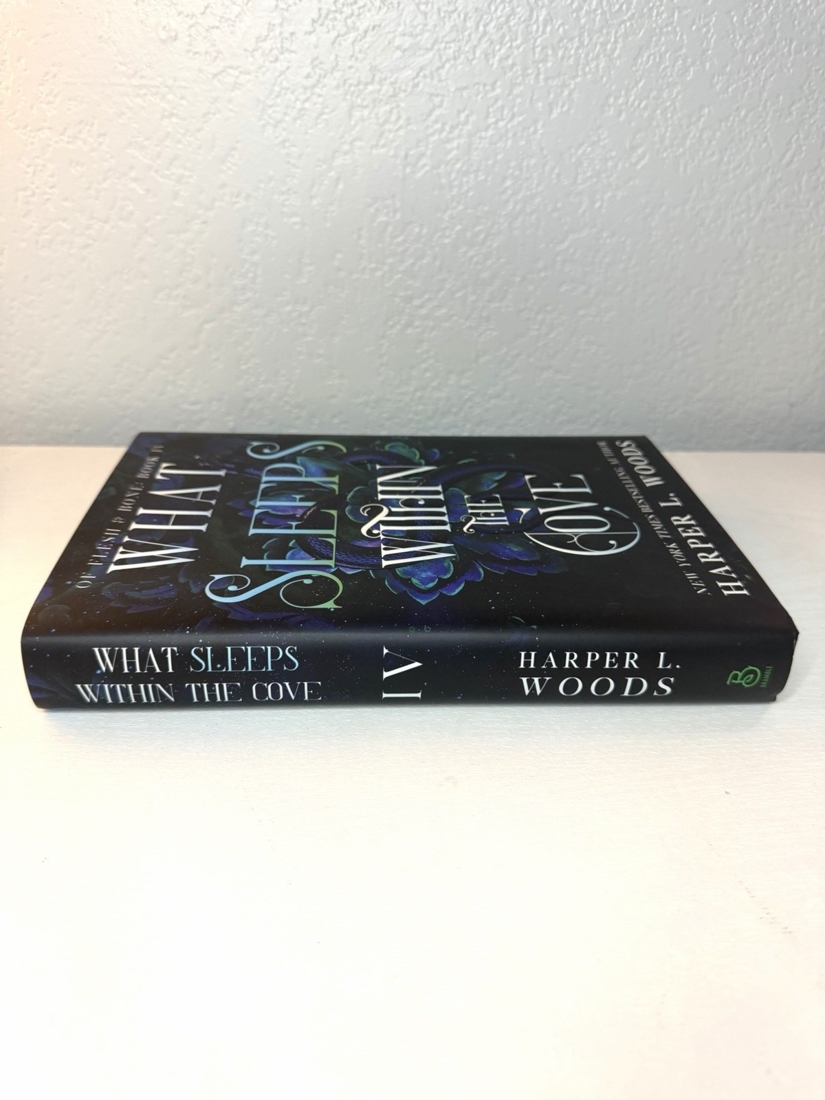 What Sleeps Within the Cove by Harper L. Woods – Brand New – Spray Edges
