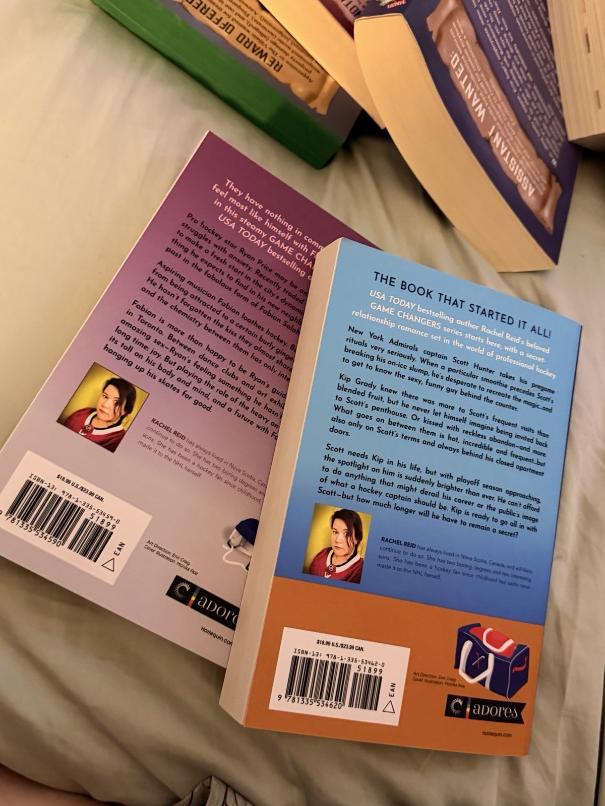 Tough guy and game changer books heated rivalry by Rachael