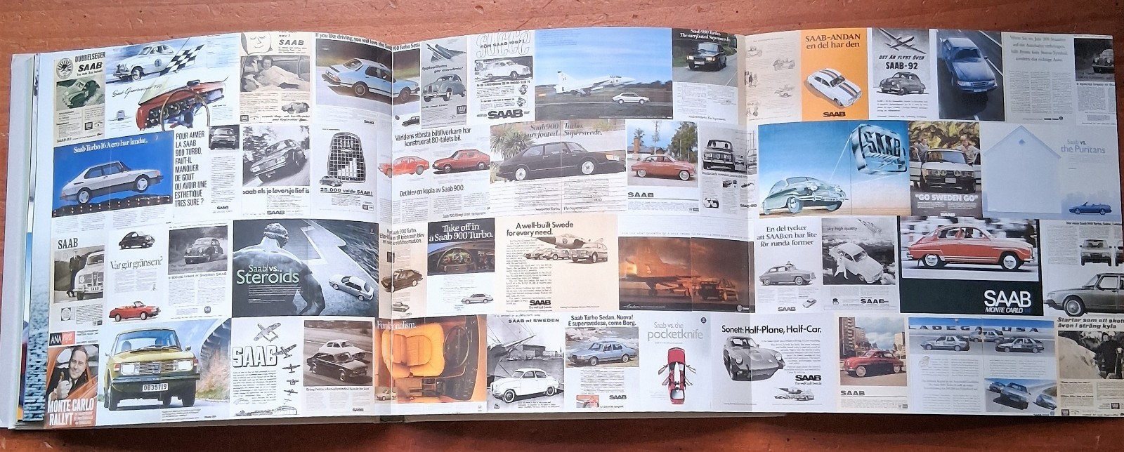 Made in Trollhattan Sweden SAAB Automobiles 2001 Hardcover Book in Dustjacket
