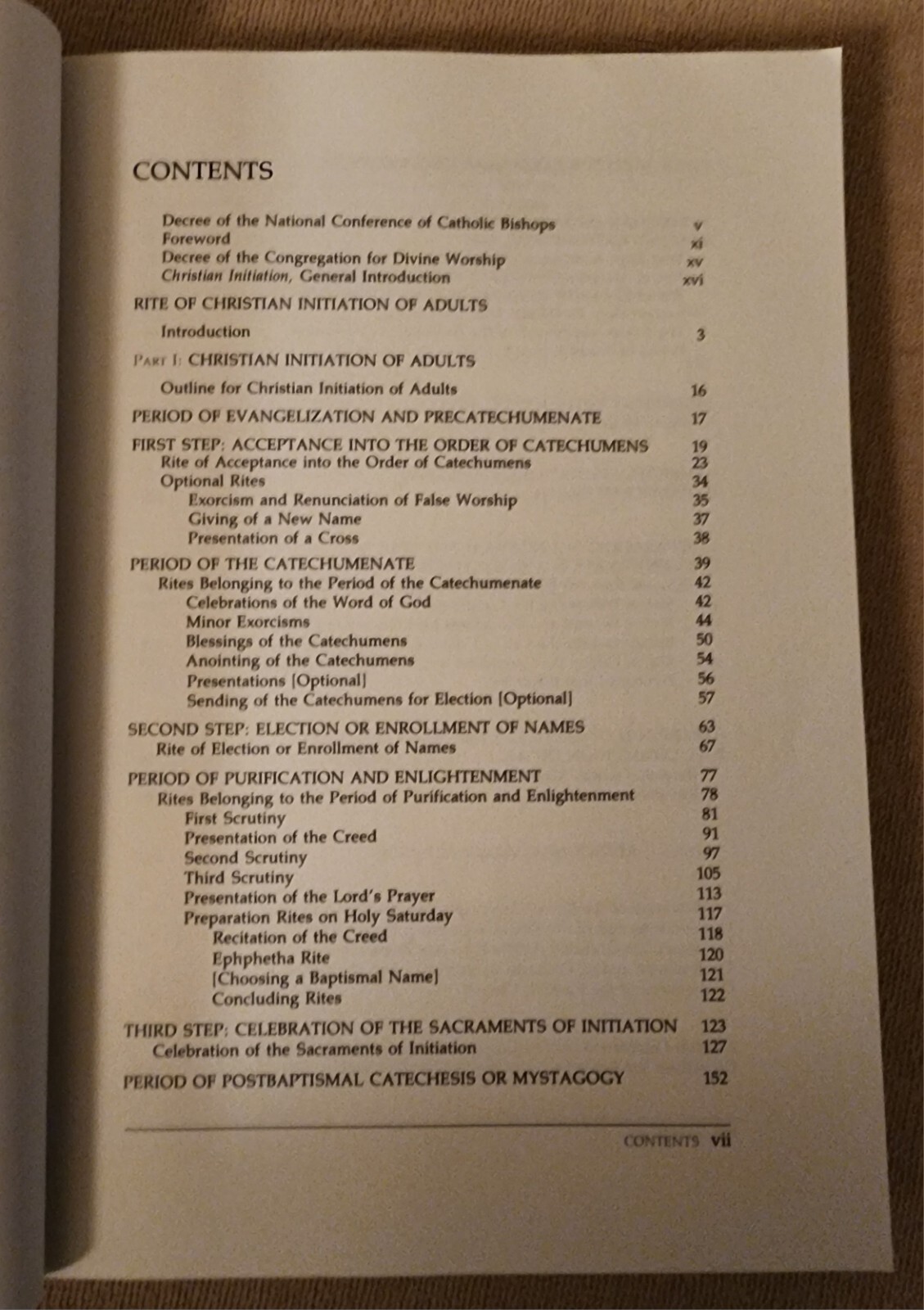 Rite of Christian Initiation of Adults RCIA Study Edition 1988 Liturgical Press