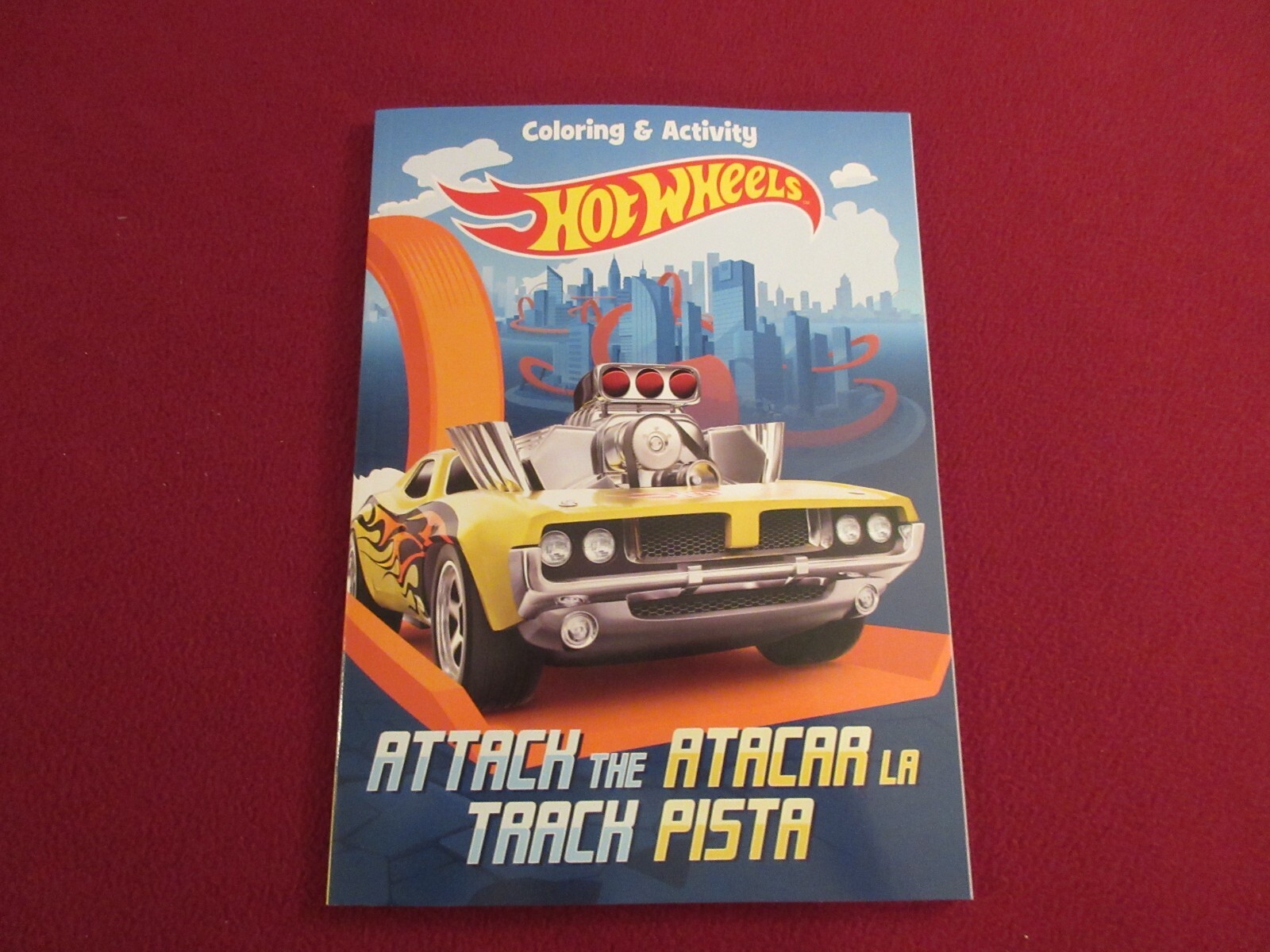 2025 Hot Wheels Coloring Book UNUSED NM/High Grade Original