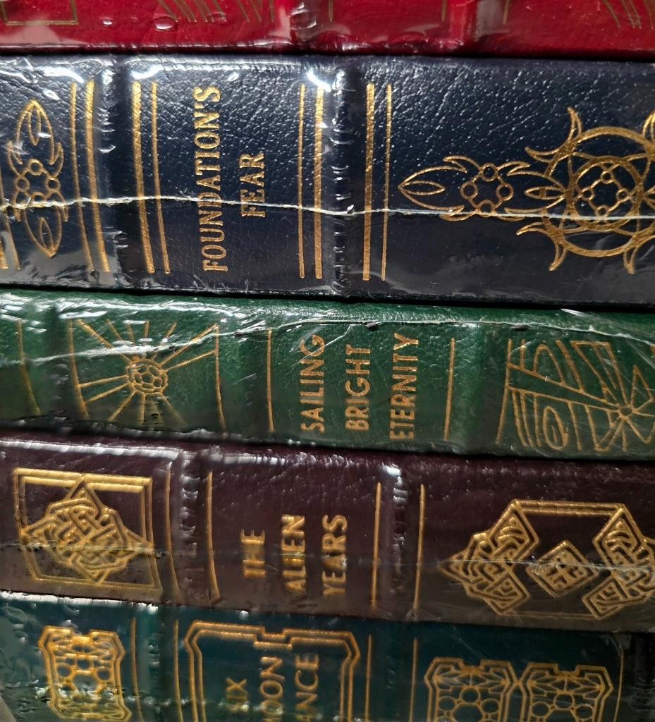 LOT OF 9 FIRST 1ST EDITION SIGNED EASTON PRESS BOOKS TOMORROW AND NEW SEALED