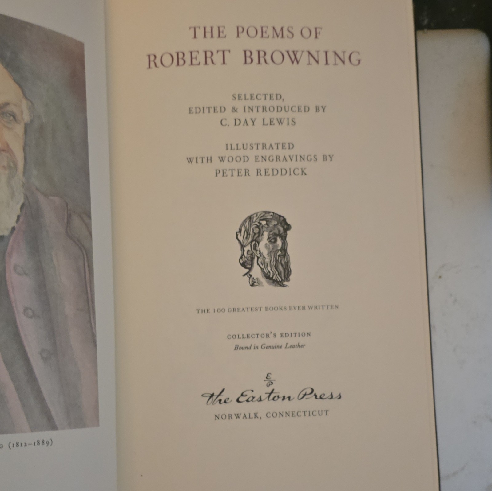 The Easton Press Collector ED. Poems of Robert Browning