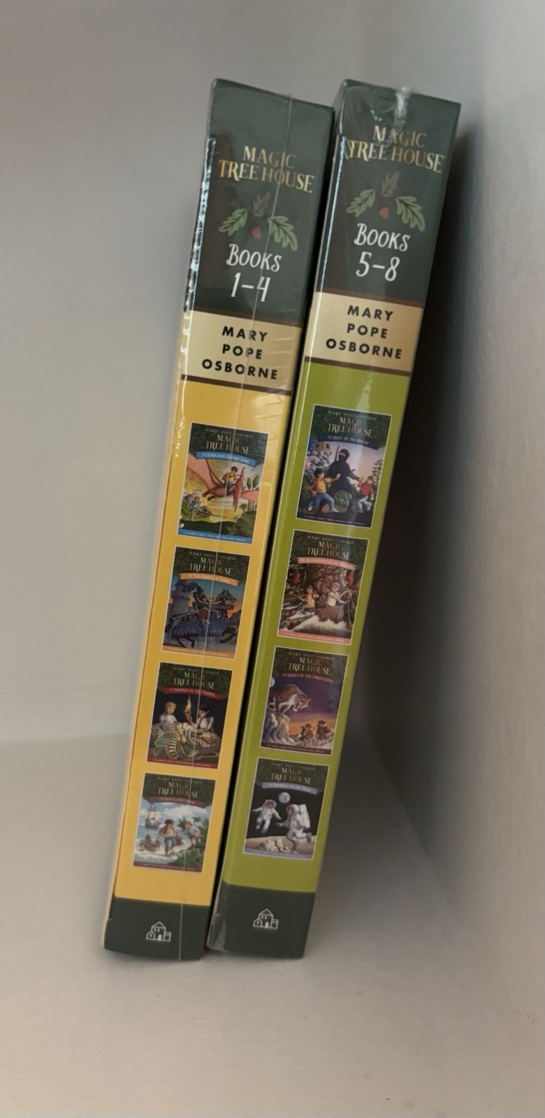 NEW Magic Tree House mini Sets, Books 1-8: Dinosaurs Before Dark, Knight at Dawn