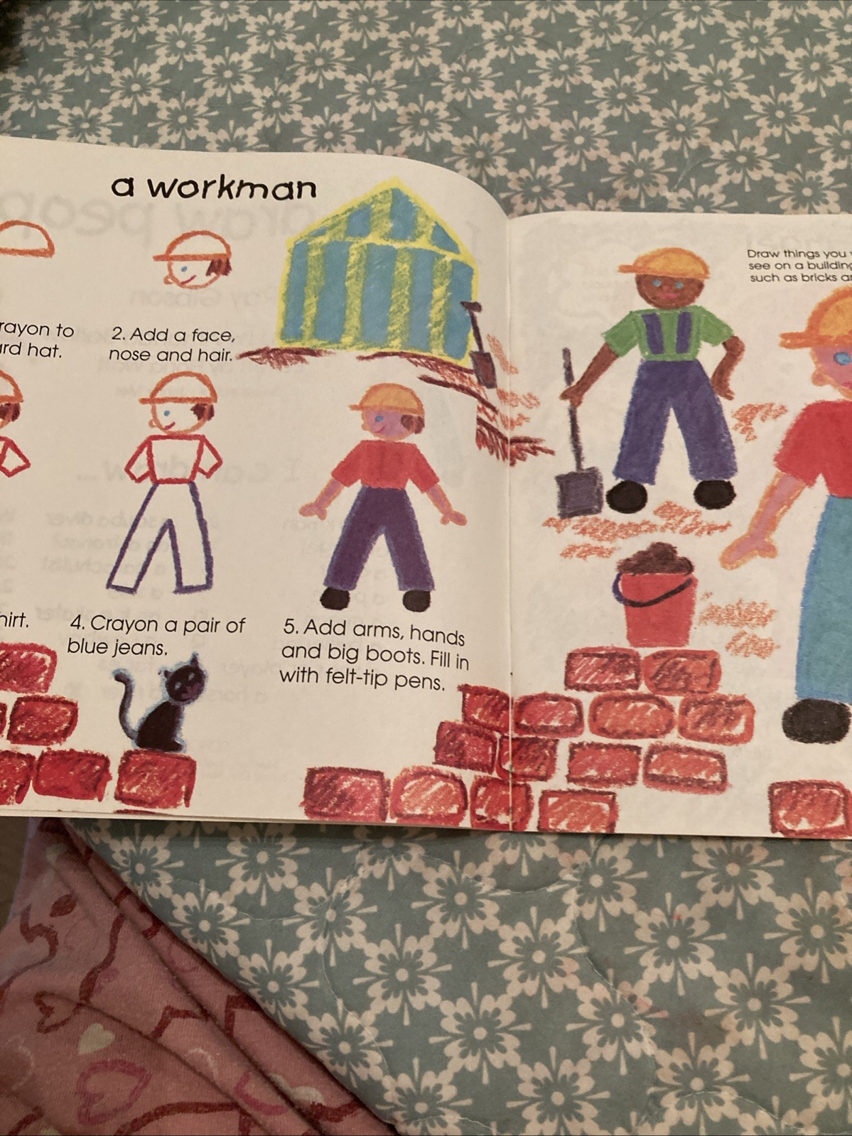 Usborne Playtime: I Can Draw People – 9780439316408, paperback, Ray Gibson