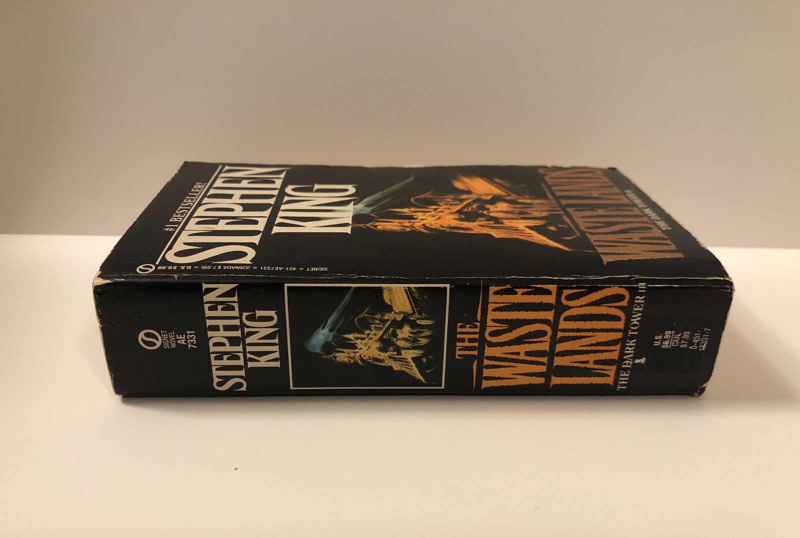 Stephen King The Wastelands The Dark Tower III Book 1st Edition Vintage