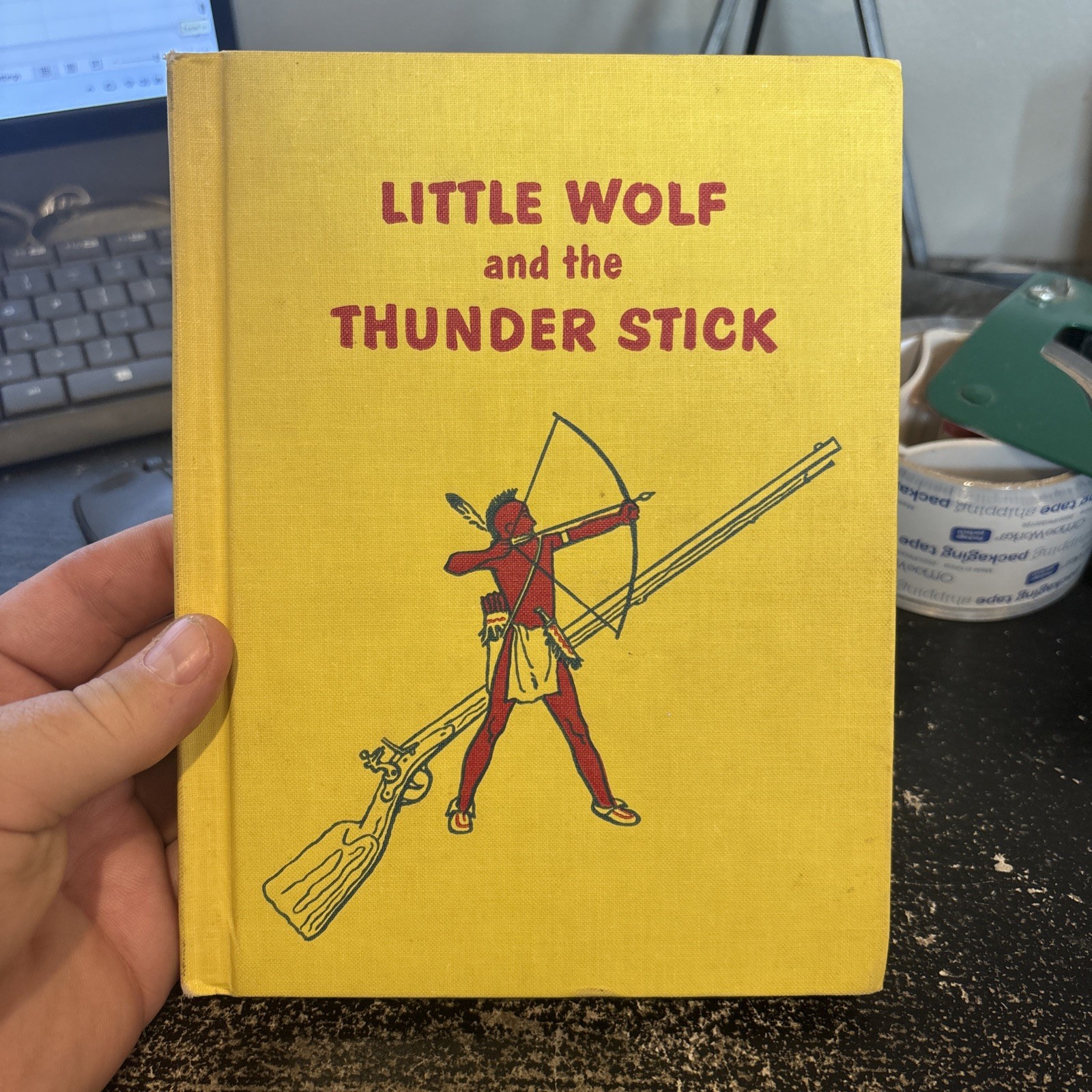 Little Wolf and the thunder stick by Edna Walker Chandler