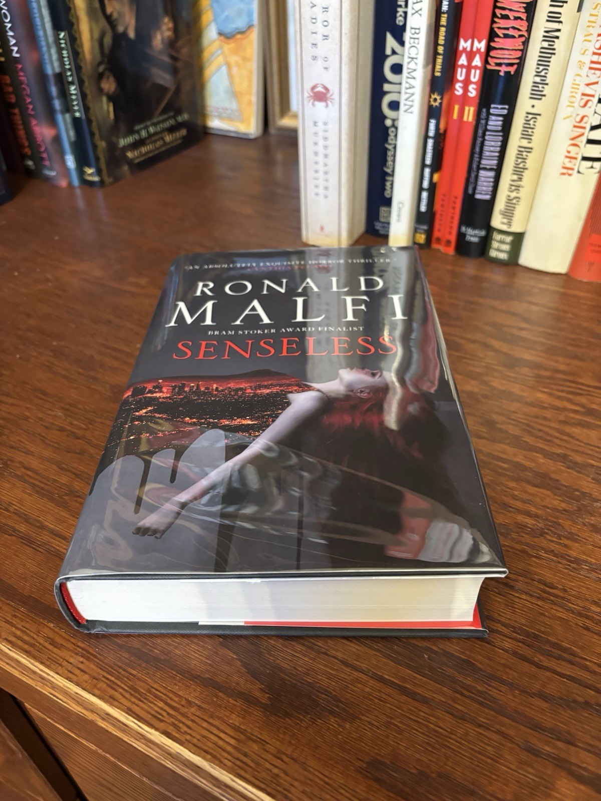 Senseless. Ronald Malfi 1st HC Ptg. Titan Books 2025 Fine Unread
