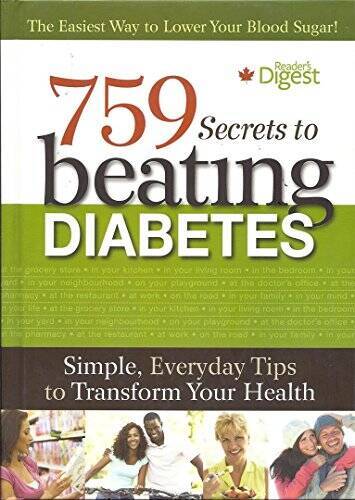 759 Secrets to Beating Diabetes – Hardcover – ACCEPTABLE