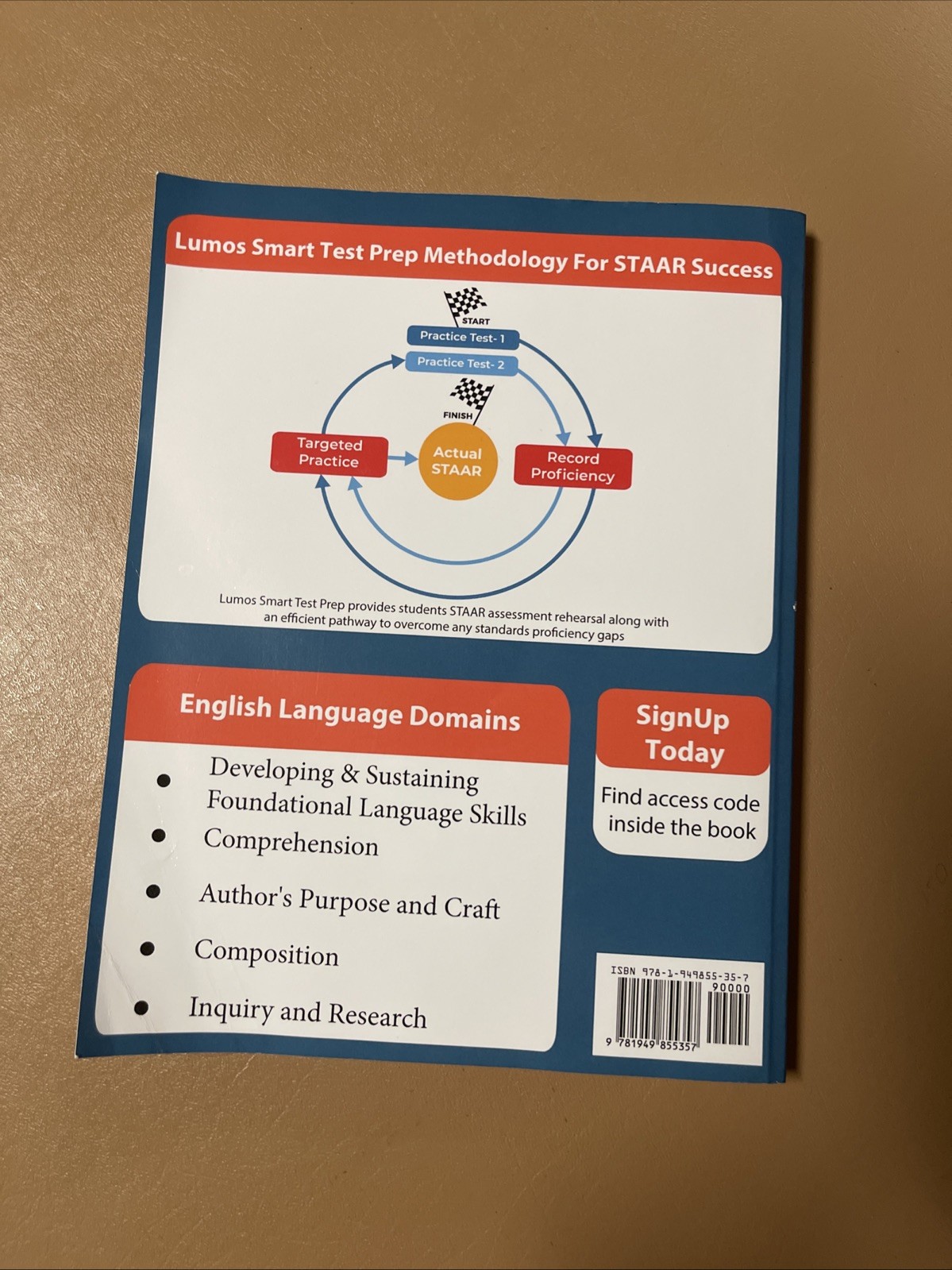 Grade 6 English Language Arts Literacy (ELA) Practice Workbook and Full-leng…