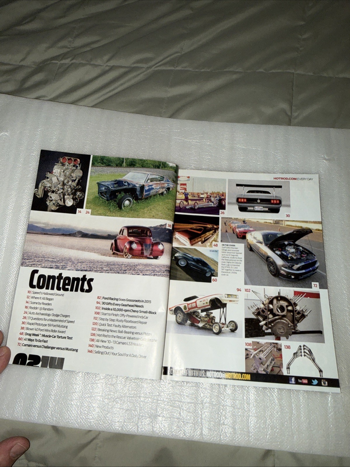 HOT ROD/Feb/2014/41 Ways To Go Fast /Set A Guinness Record/ Plus Drag Week /F18A
