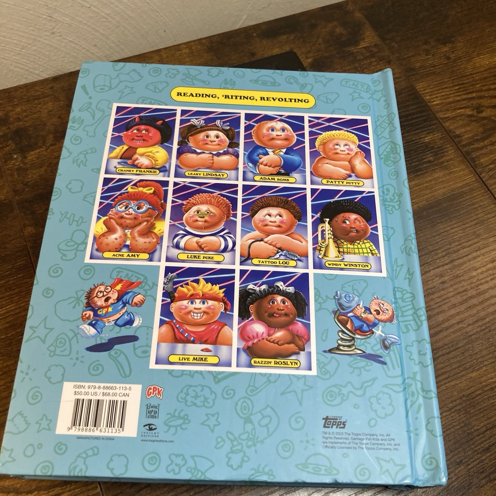 Garbage Pail Kids Ultimate Pop Up Yearbook Matthew Reinhart Joe Simko Retro Book