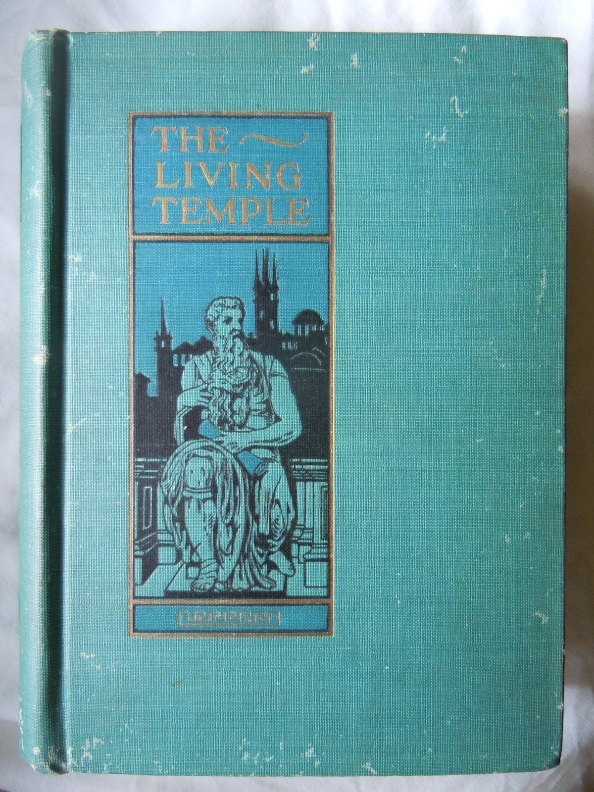 First Edition The Living Temple (1903) by John Harvey Kellogg inscribed promo