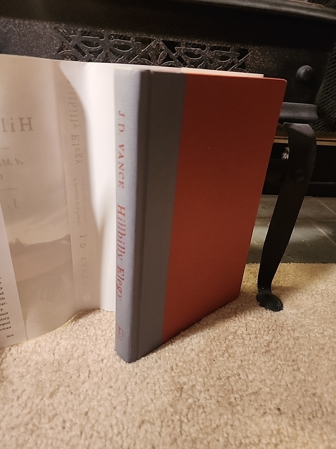 Hillbilly Elegy, J.D. Vance, True 1st Edition/1st Printing, 2016, HC/DJ, Rare