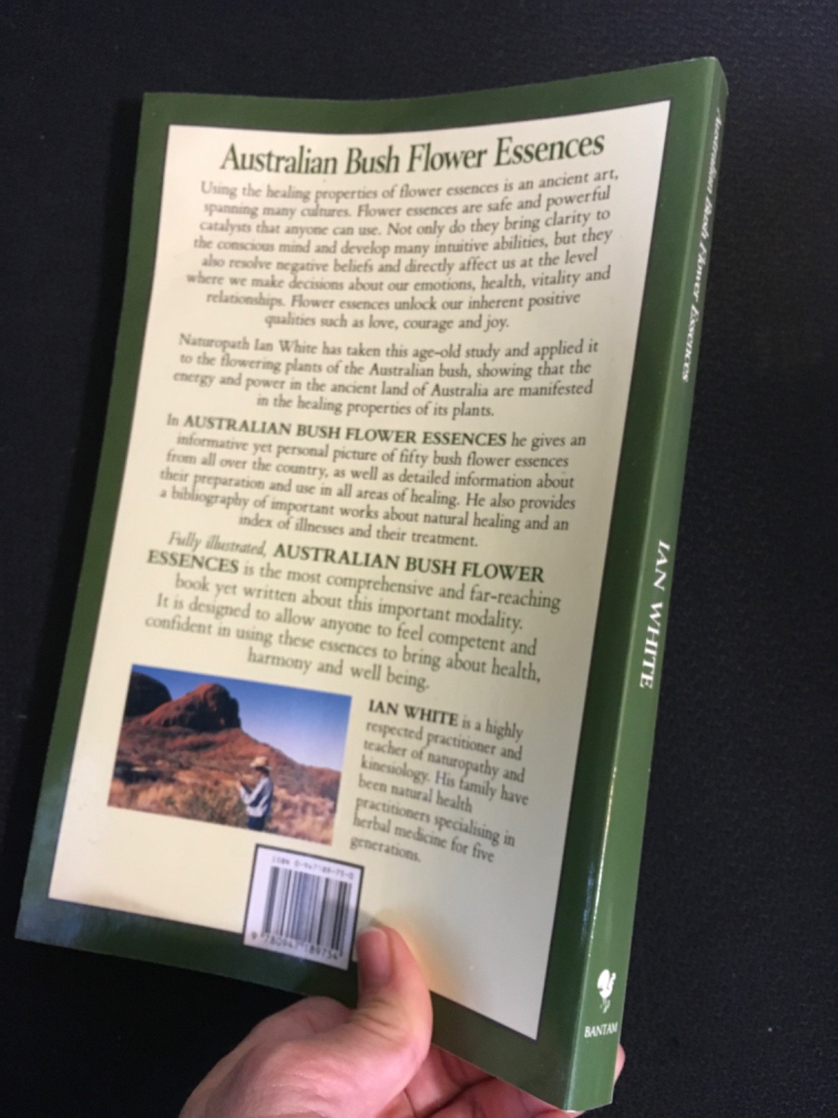 AUSTRALIAN BUSH FLOWER ESSENCES Ian White Naturopathy Herbal Kinesiology VG PB
