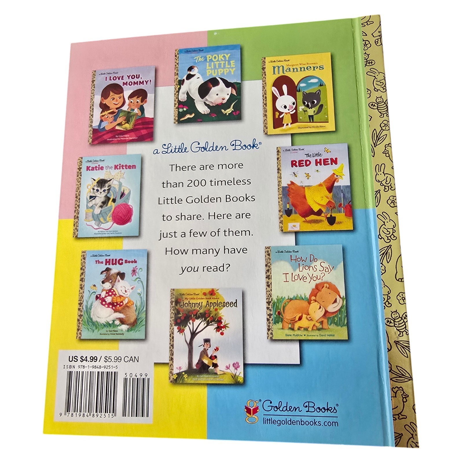 I Love You, Daddy! by Edie Evans A Little Golden Book – For Kids and Dads New