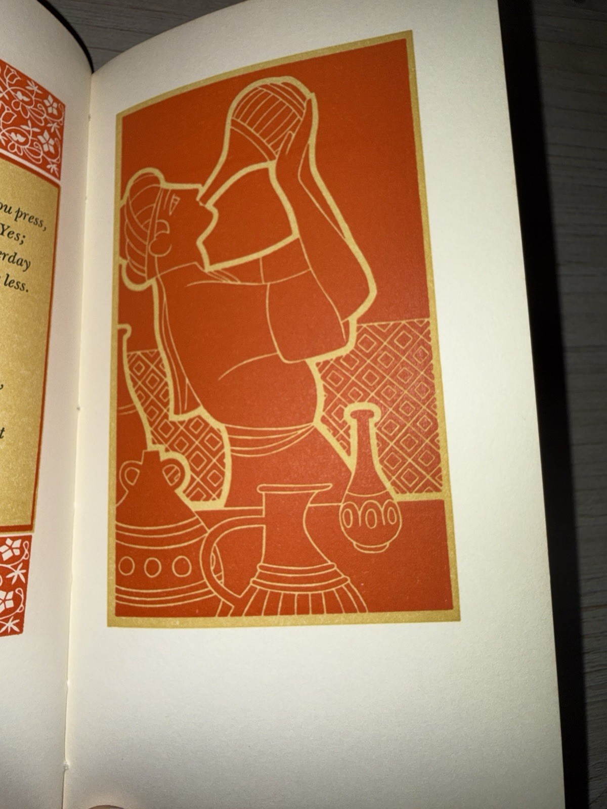 Rubaiyat of Omar Khayyam Peter Pauper Press HC Jeff Hill Illustrated Vintage