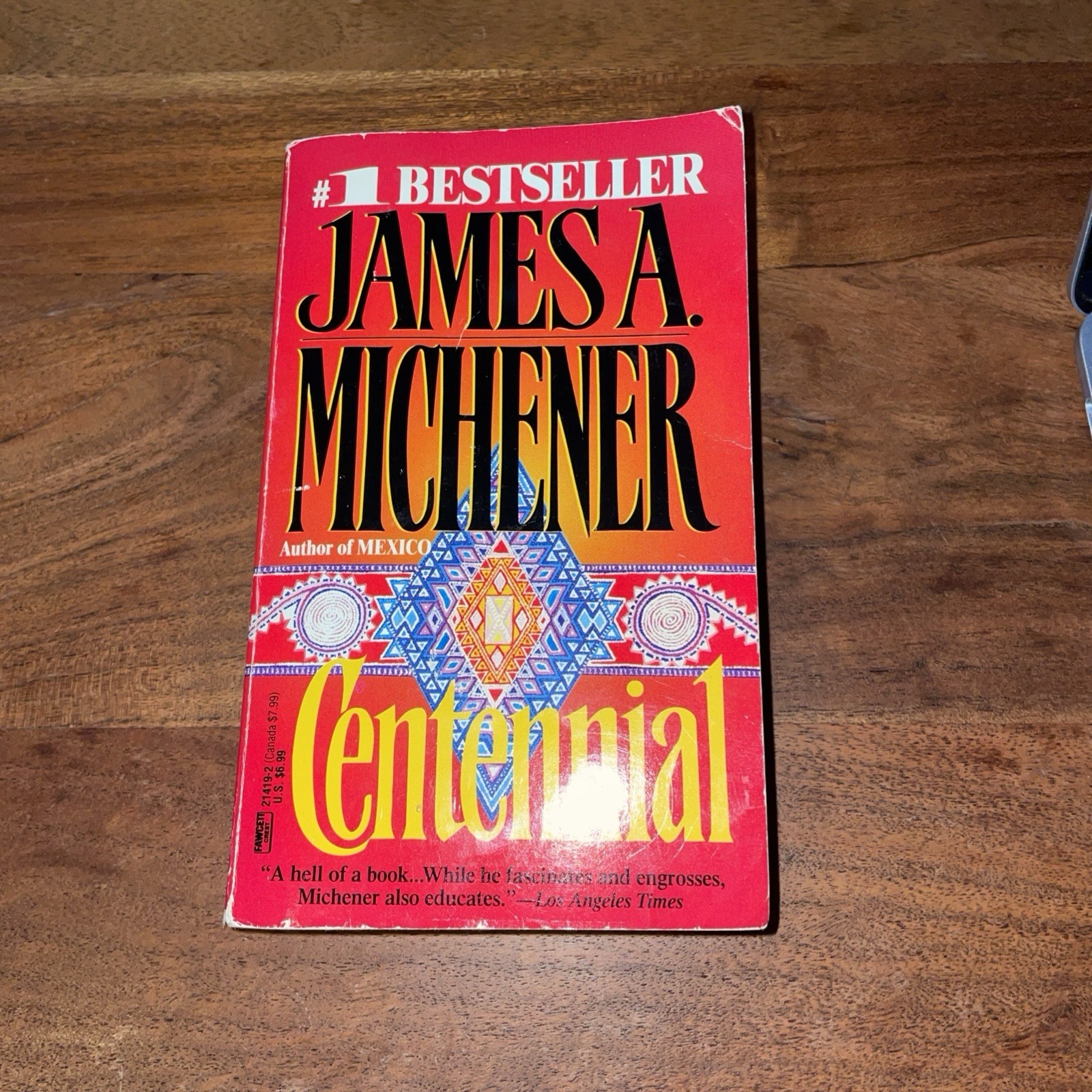 James A. Michener Lot of 4 Vintage Books-Centennial, Covenant, Space,Drifters HC