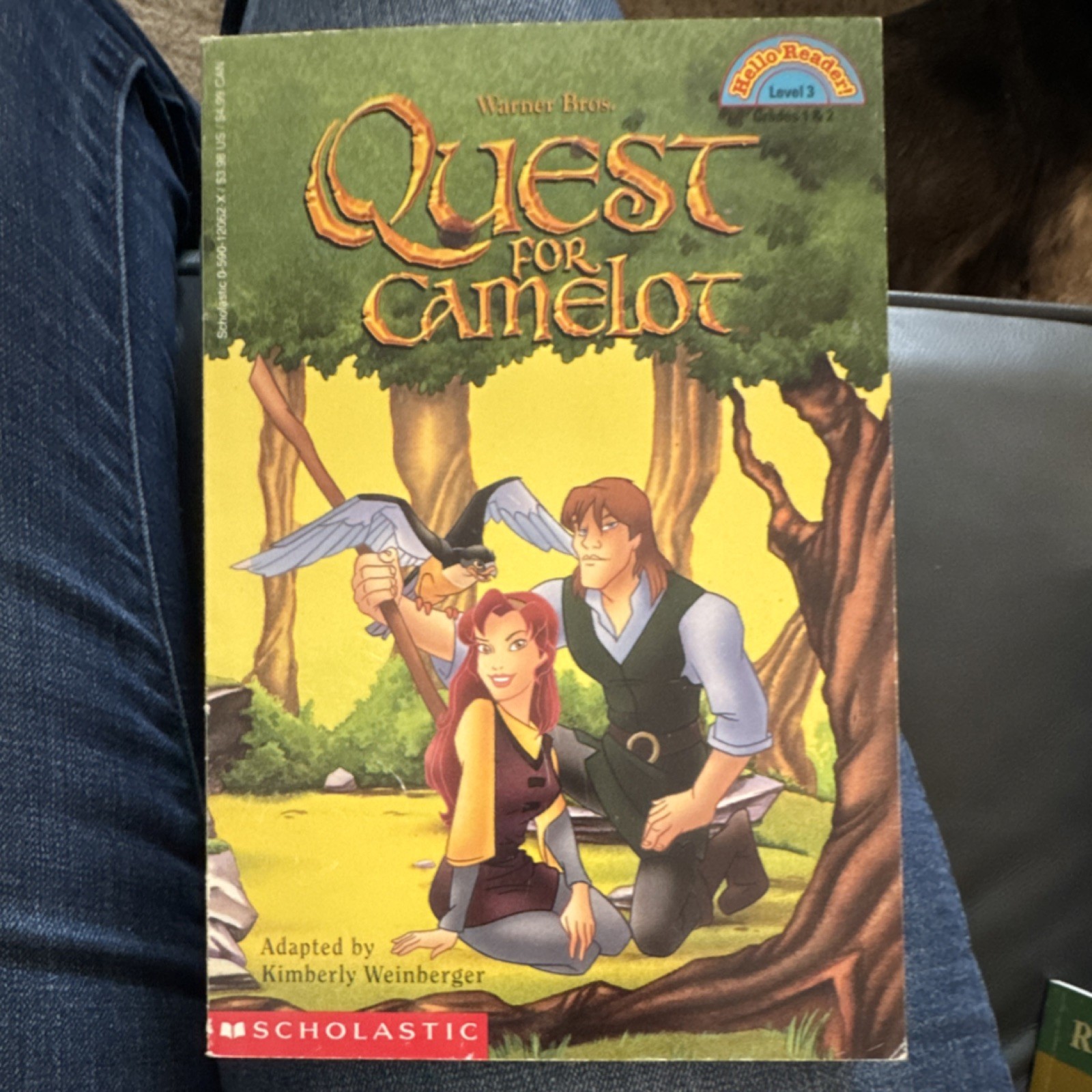 Scholastic Inc. Quest for Camelot by Kimberly Weinberger Hello Reader PB