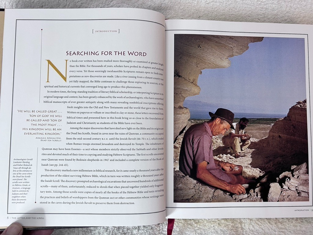 Stephen G. Hyslop, The Letter and The Scroll, by National Geographic Society