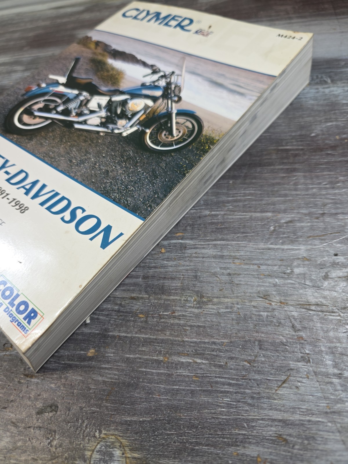 Clymer Service Repair Maintenance Manual M424-2 Harley Davidson FXD Evolution 91