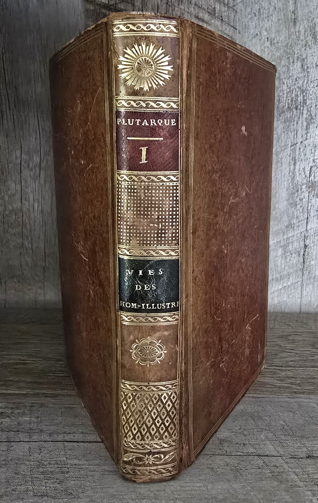 1783 – Lives of Illustrious Men by Plutarch – Theseus, Romulus, Lycurgus, Solon