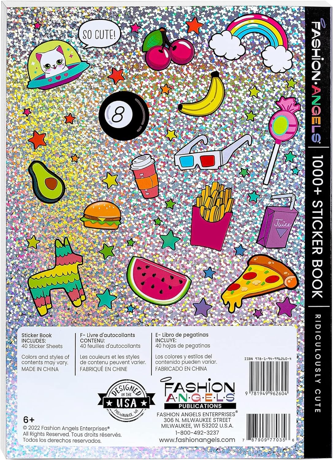 Diverse 1000+ Assorted Stickers for Kids – Scrapbooking, Planners & Fun Rewards