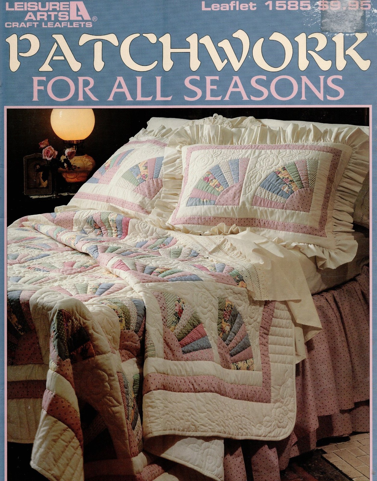 Patchwork for All Seasons15 Projects Leisure Arts 1585 Quilt Book Paperback 1995