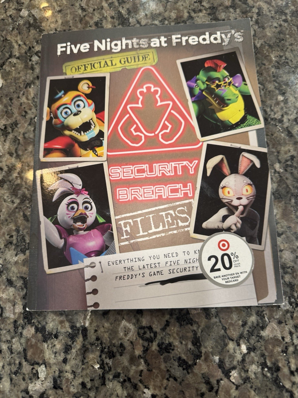 Scholastic Five Nights at Freddy’s Security Breach Files Guide by Scott Cawthon…