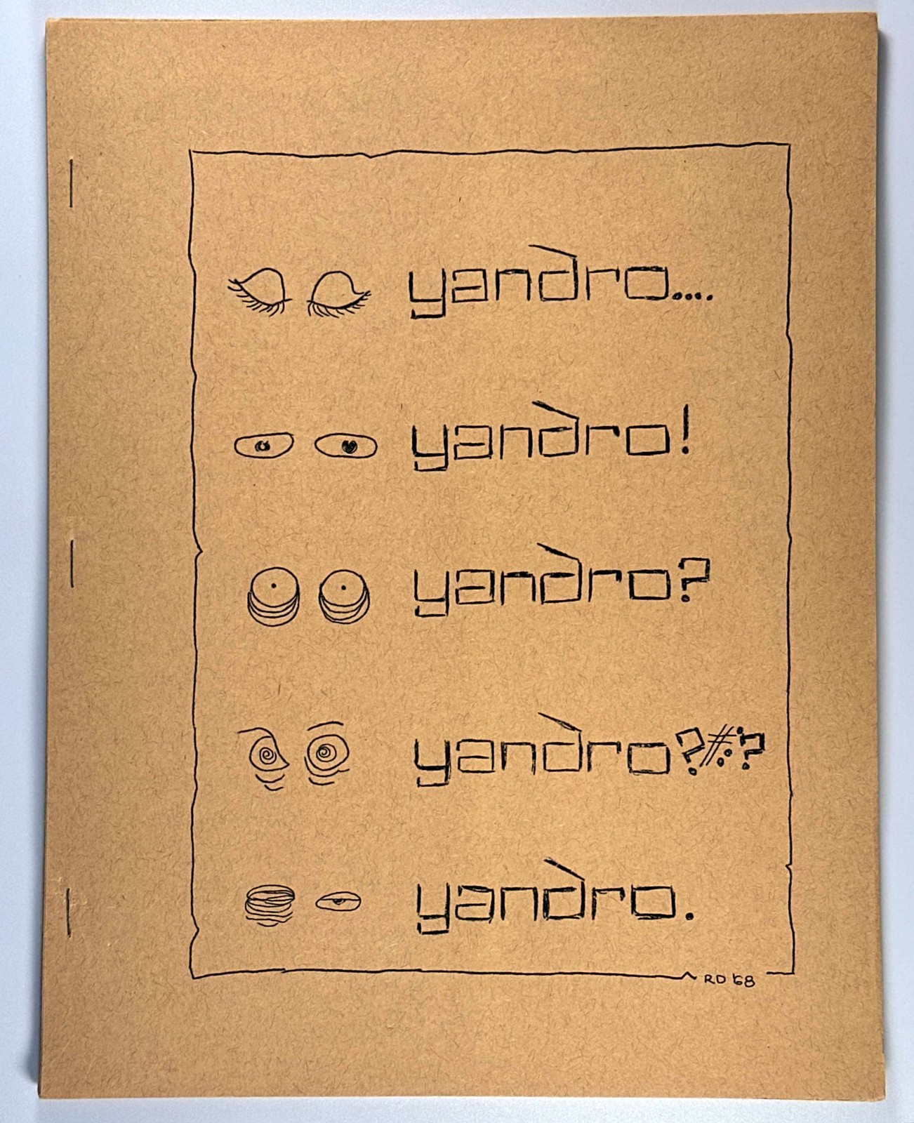 Yandro #185 (Dec 1968) Science Fiction Fanzine Dec 1968 – Coulson, Robert & Juan