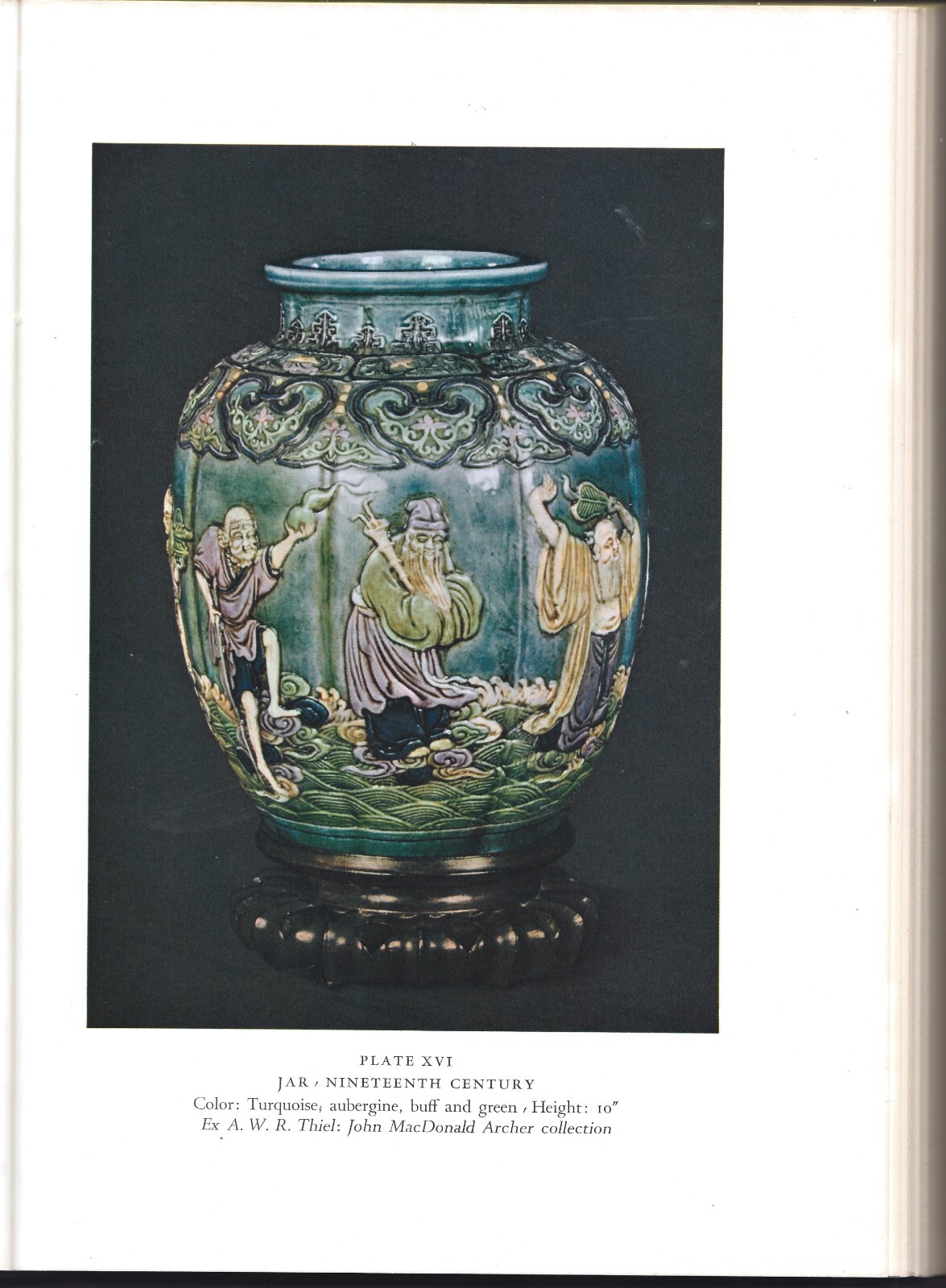Chinese Pottery & Stoneware HB w/torn dj-Albert W. Thiel-1953-204 pages