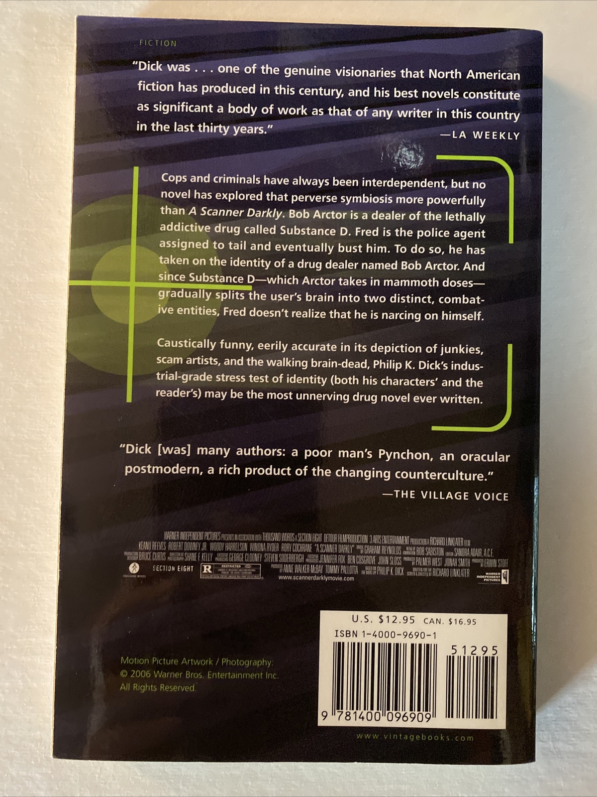 A Scanner Darkly Paperback Philip K. Dick