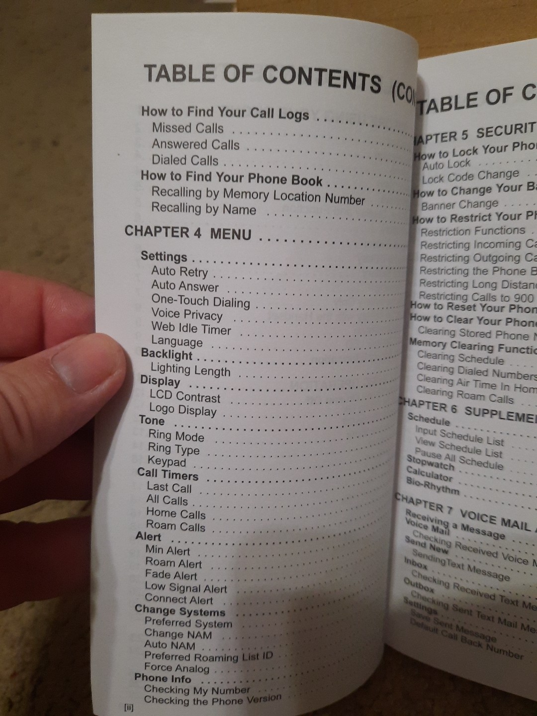 Audiovox Cellphone Phone CDM-135 & CDM-135XL Owner Operating Manual 115 Pages