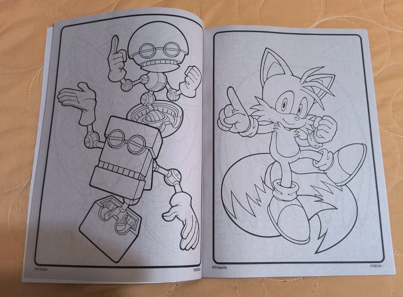 Sonic The Hedgehog Jumbo Coloring & Activity Book with Tear/Share Pages 🆕🆓ship