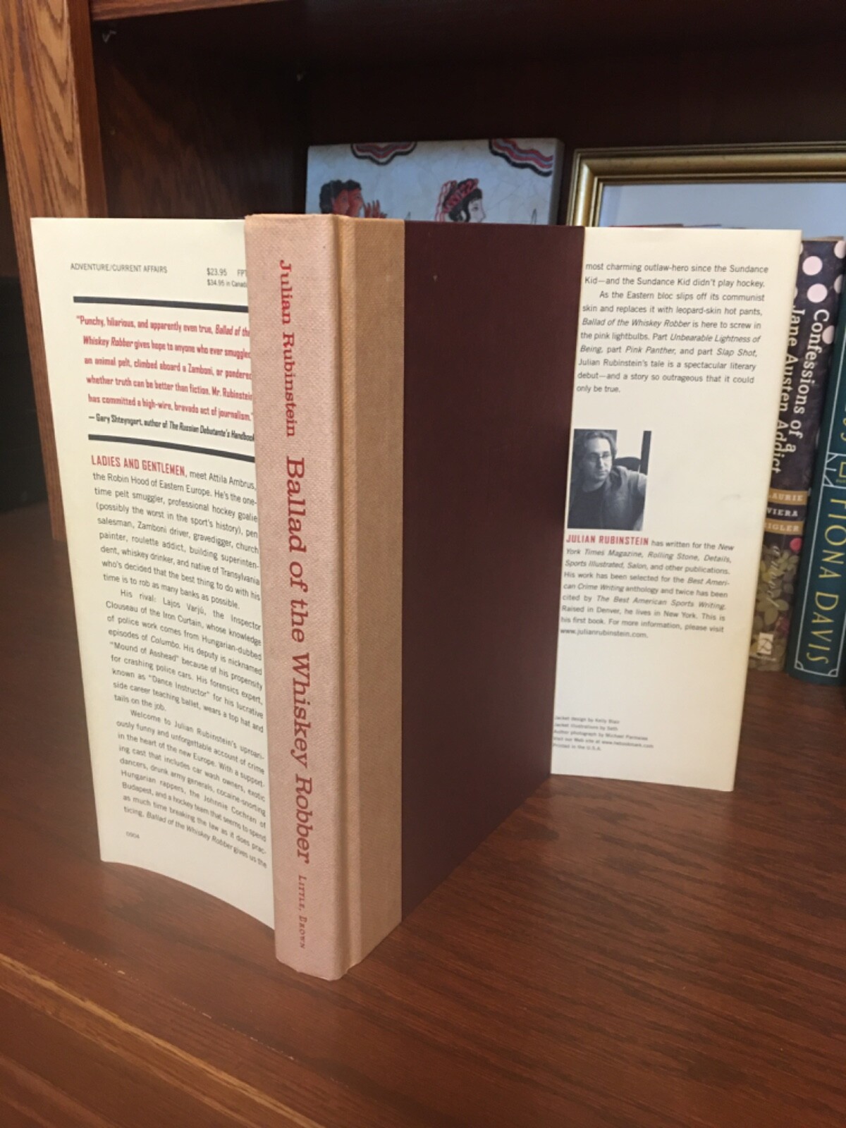 Ballad of the Whiskey Robber. Julian Rubinstein 1st HC Ptg. LB 2004. Near Fine