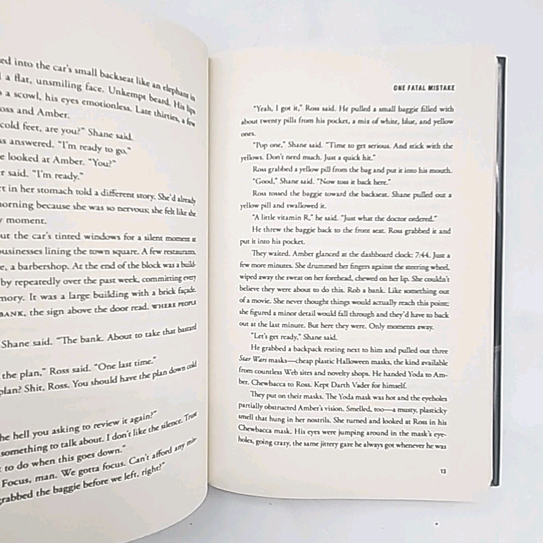One Fatal Mistake by Tom Hunt 1st Edition 2019 Hardcover Book