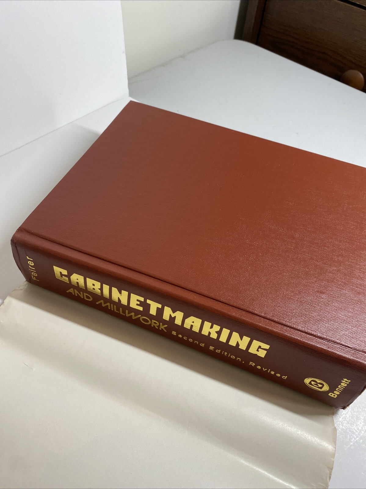 Cabinetmaking and Millwork Hardcover John L. Feirer with 20-in-1 shop guide
