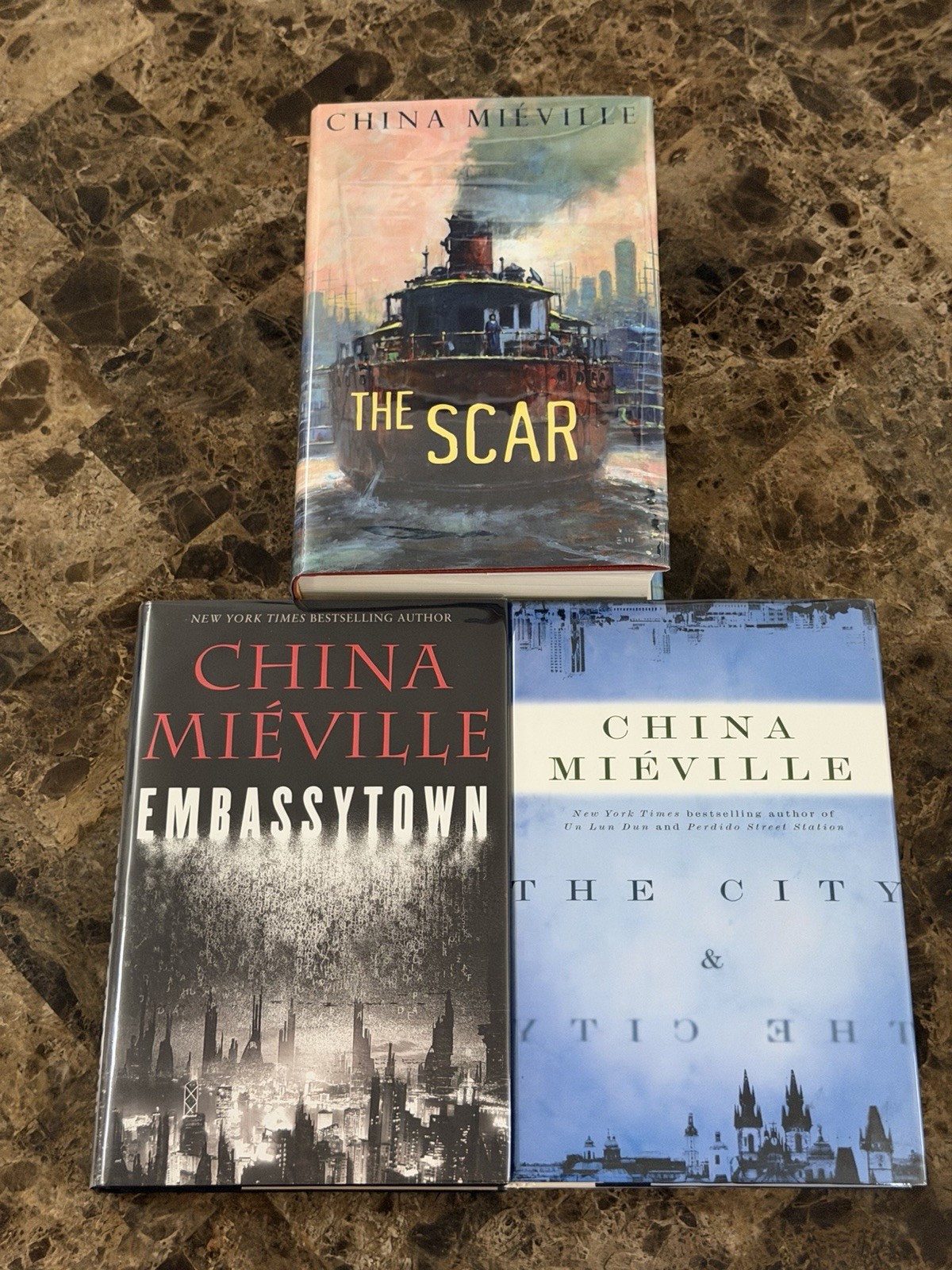 China Mieville The Scar Subterranean Signed Numbered Embassytown City & The City