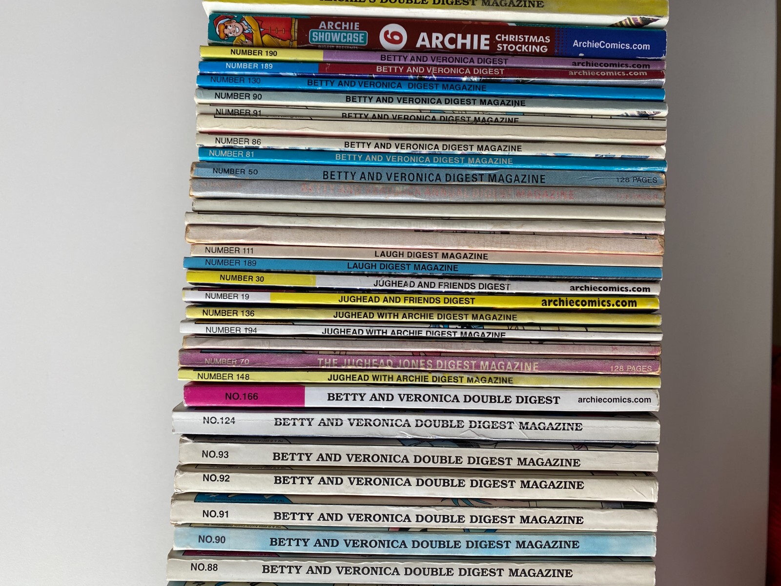 ARCHIE COMICS LOT 86~Double Digest Magazine~JUGHEAD~BETTY~VERONICA~PALS GALS~