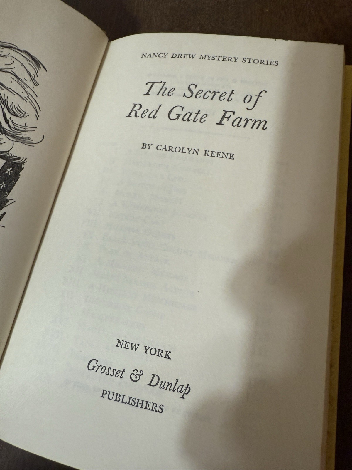 Nancy Drew The Secret Of Red Gate Farm By Carolyn Keene 1961 Hardcover 178 Pages