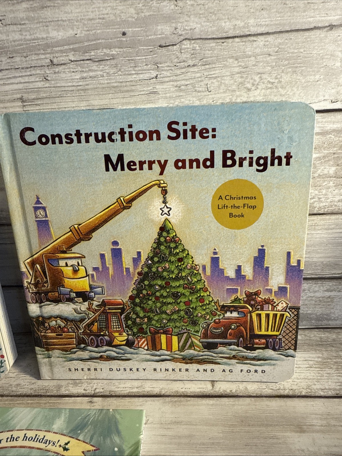 NEW! Lot Of 3 Christmas Touch Feel Experience Books Christmas Cookie + 2 More
