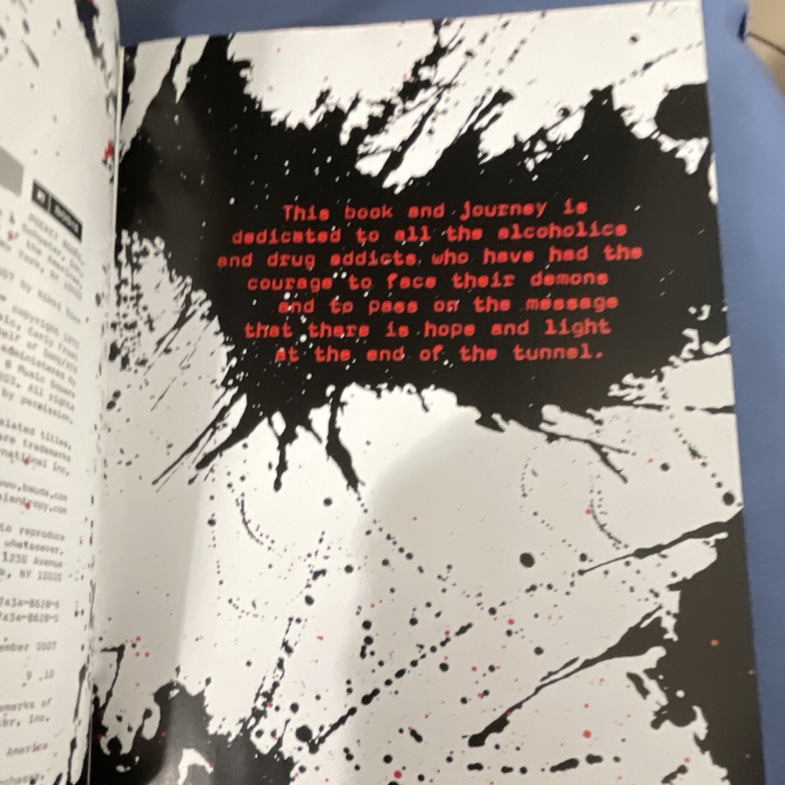 Nikki Sixx The Heroin Diaries Pocket Books 2007 Hardcover Memoir Addiction Music