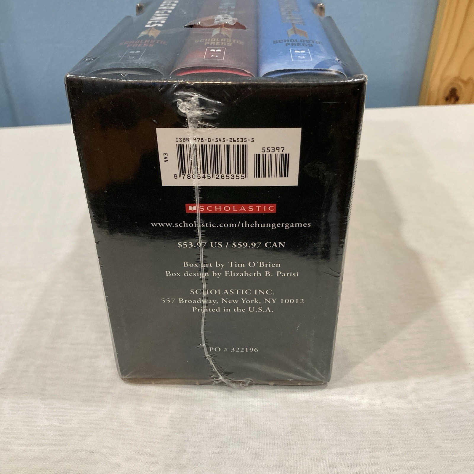 Hunger Games Trilogy Box Set, Hardcover W/ Slip Case, 2010 – Sealed