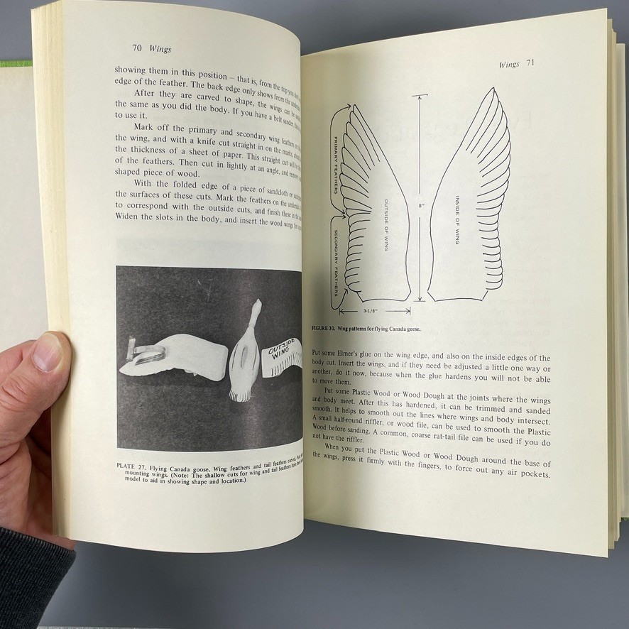 The Art of Bird Carving by Wendell Gilley – Hillcrest 1972 – HC/DJ