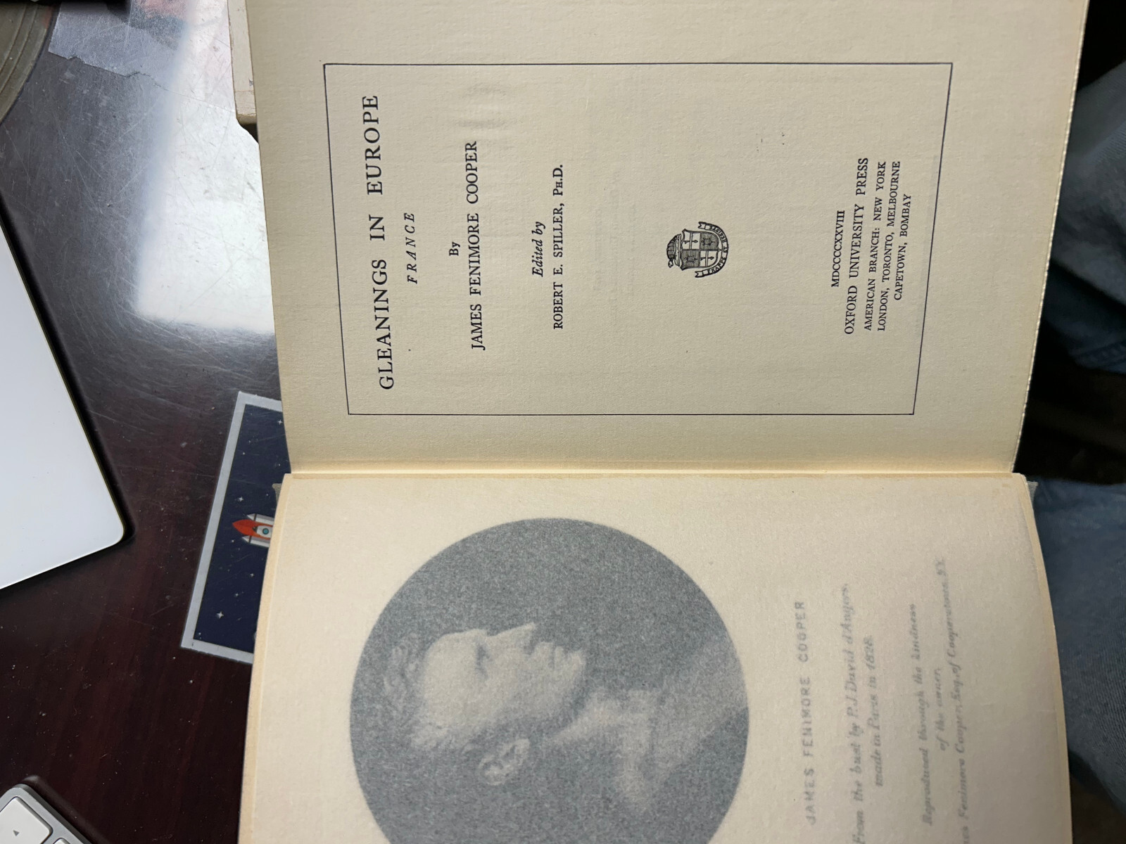 GLEANINGS IN EUROPE: FRANCE (WRITINGS OF JAMES FENIMORE By James Fenimore Cooper
