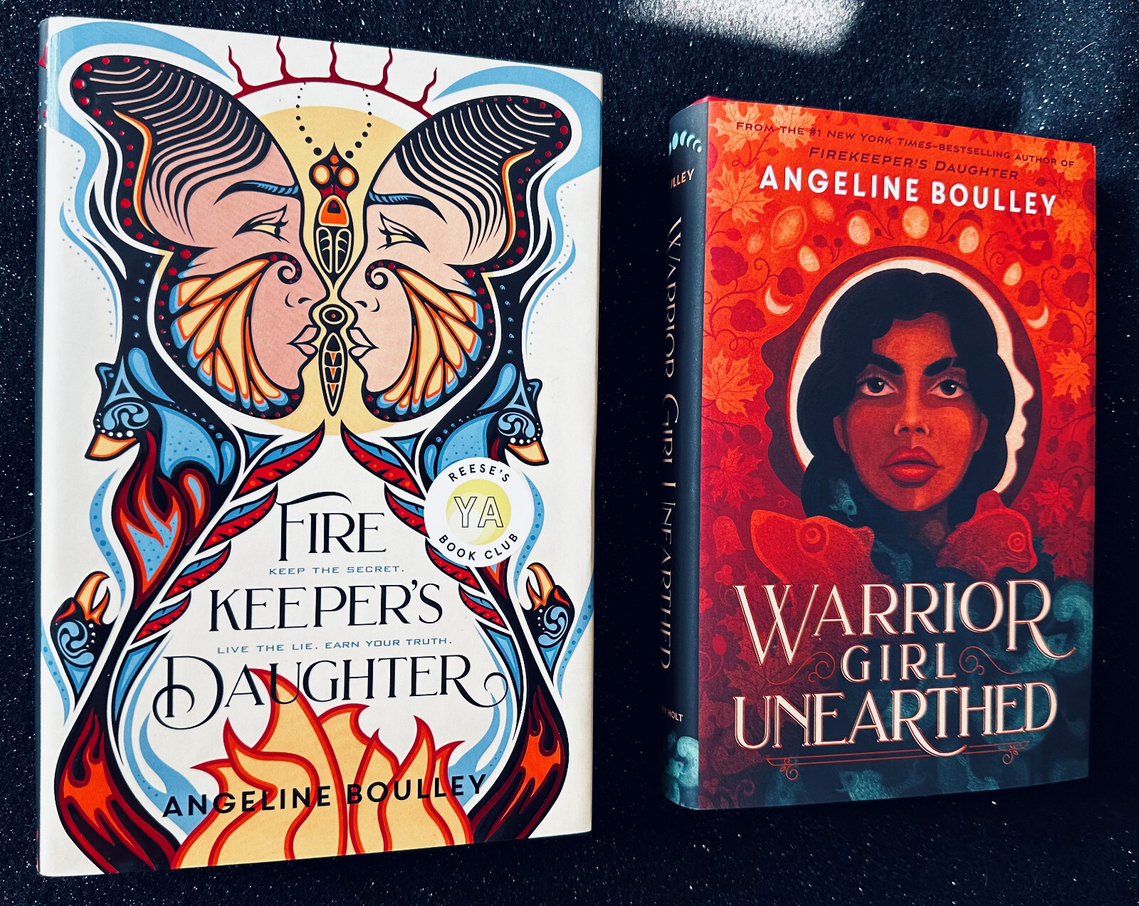 Firekeeper’s Daughter + Warrior Girl Earthed by Angeline Boulley (Signed 1st) 