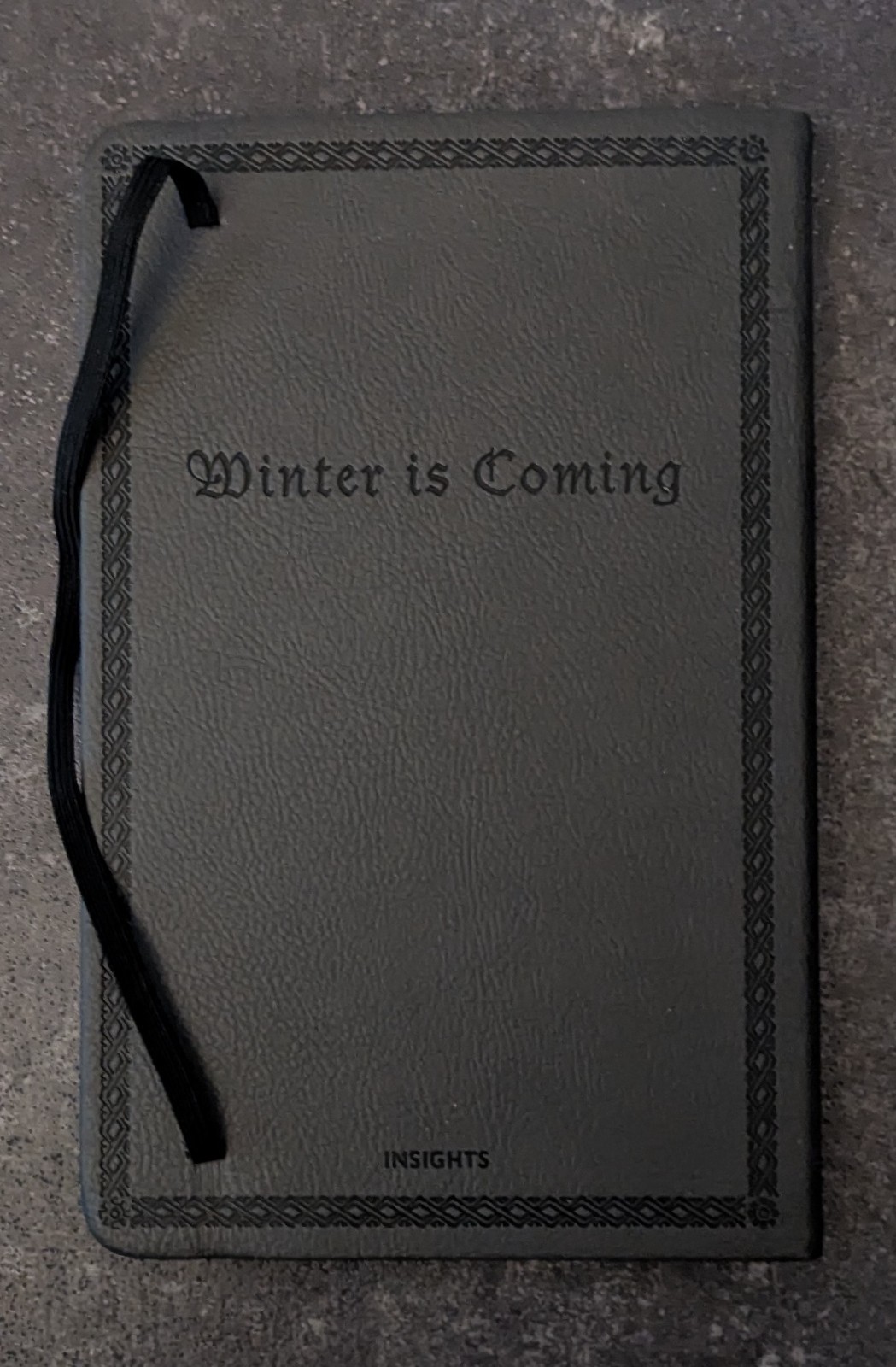 Game of Thrones Ruled Journal: Hardcover by Insights, 192 pages, Unused